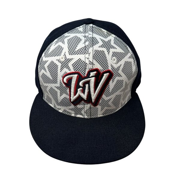West Virginia Black Bears Team USA July 4th 7 3/8 MiLB Baseball Fitted Hat Cap - Picture 2 of 12